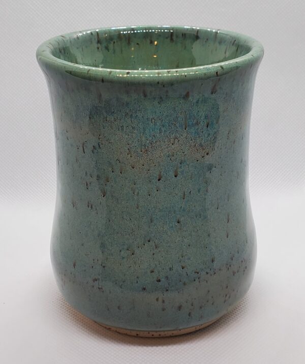 small turquoise vase