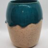 small turquoise vase