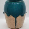 small turquoise vase